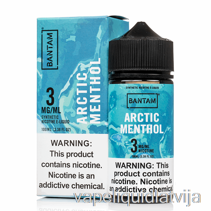 Arktiskais Mentols - Bantam Vape - 100ml 0mg Vape šķidrums